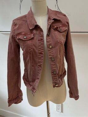 Nina Pink Denim Jacket